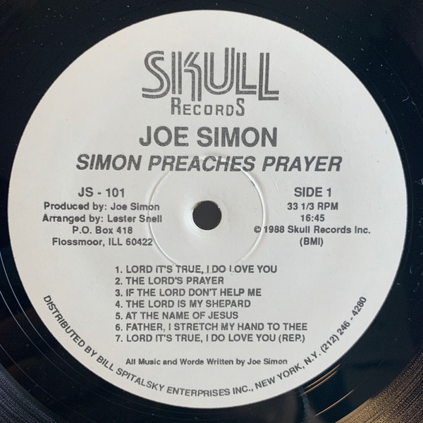 Joe Simon - Simon Preaches Prayer