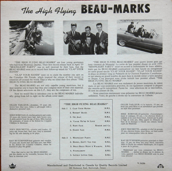 The Beau-Marks - The High Flying Beau Marks