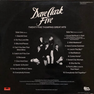 Dave Clark Five - Twenty-Five Thumping Great Hits - Afbeelding 3