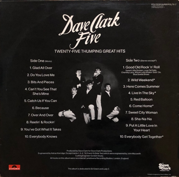 Dave Clark Five - Twenty-Five Thumping Great Hits