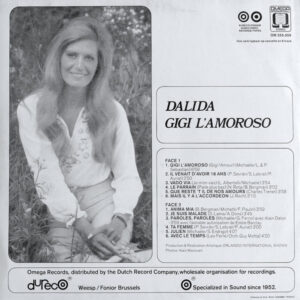 Dalida - Gigi ' Amoroso - Afbeelding 3
