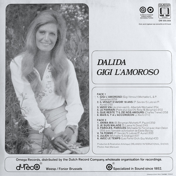 Dalida - Gigi ' Amoroso