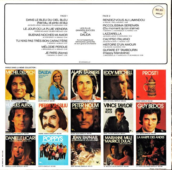 Dalida - Les Plus Grands Succes de Dalida
