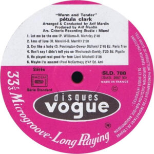 Petula Clark - Warm and Tender - Afbeelding 2