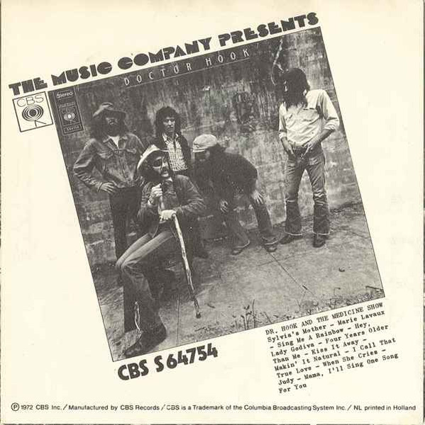 7" | Dr. Hook and the Medicine Show - Sylvia's Mother / Makin' it Natural