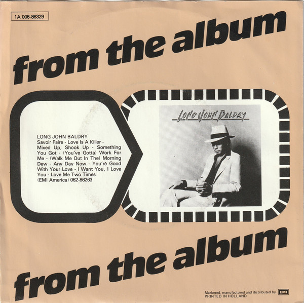 7" | Long John Baldry - (walk me out in the) Morning Dew / I Want You, I Love You