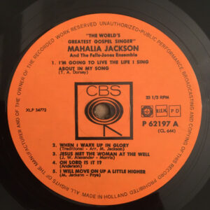 Mahalia Jackson - The Worlds Greatest Gospel Singer - Afbeelding 2