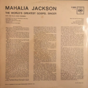 Mahalia Jackson - The Worlds Greatest Gospel Singer - Afbeelding 3