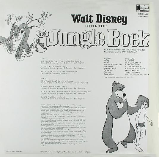 Various - Walt Disney's verhaal van Jungleboek