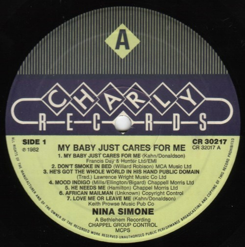Nina Simone - My Baby Just Cares for Me