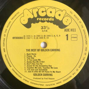 The Golden Earring - The Best of the Golden Earring, 10 years 20 hits - Afbeelding 2