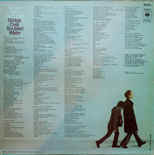 Simon and Garfunkel - Bridge over Troubled Water