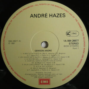 Andre Hazes - Gewoon Andre - Afbeelding 2