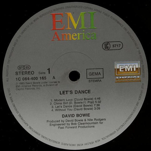 David Bowie – Let's Dance