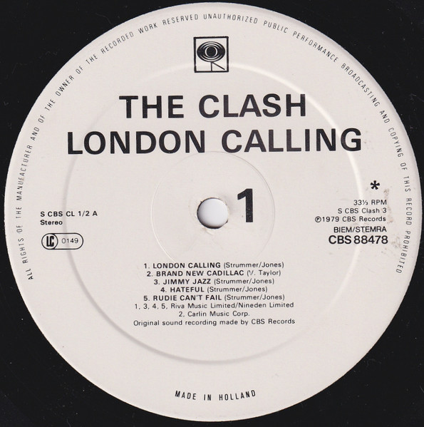 The Clash – London Calling