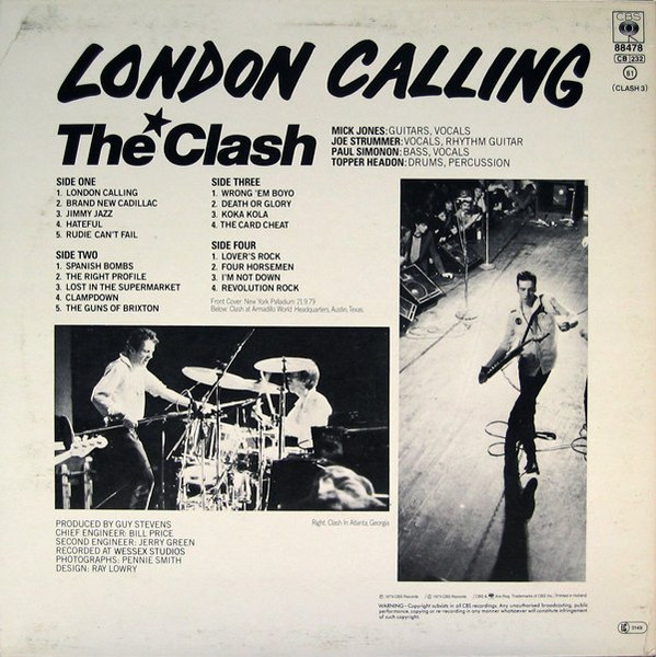 The Clash – London Calling