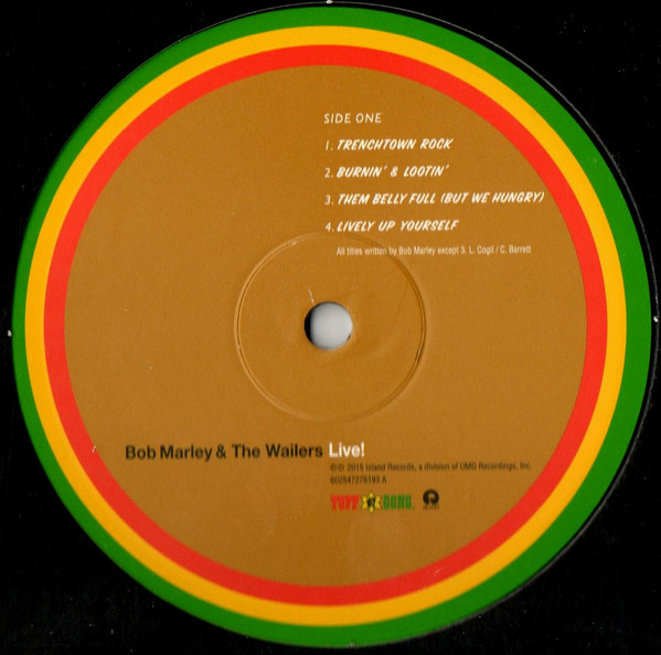 Bob Marley & The Wailers - Live!