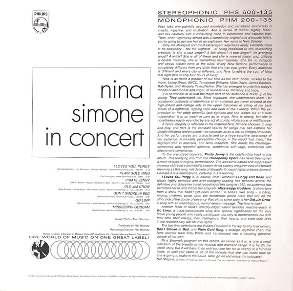 Nina Simone - In Concert