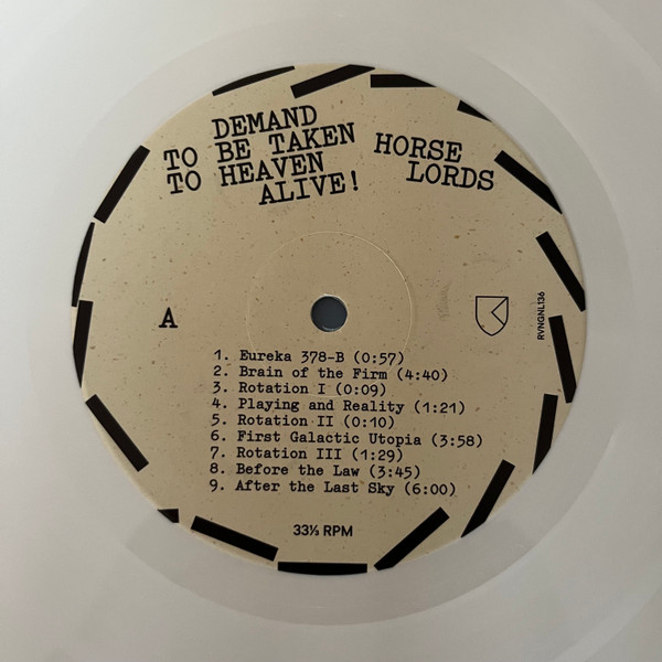Horse Lords - Demand To Be Taken