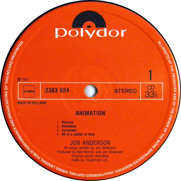 Jon Anderson - Animation
