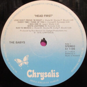 The Babys - Head First - Afbeelding 2