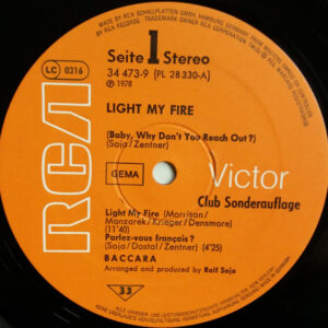 Baccara - Light my Fire - Afbeelding 2