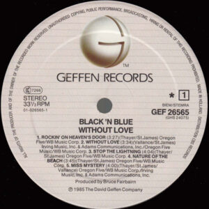 Black 'n Blue - Without Love - Afbeelding 2