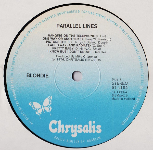 Blondie - Parallel Lines