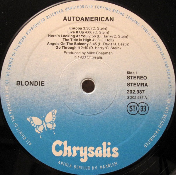 Blondie - Auto American