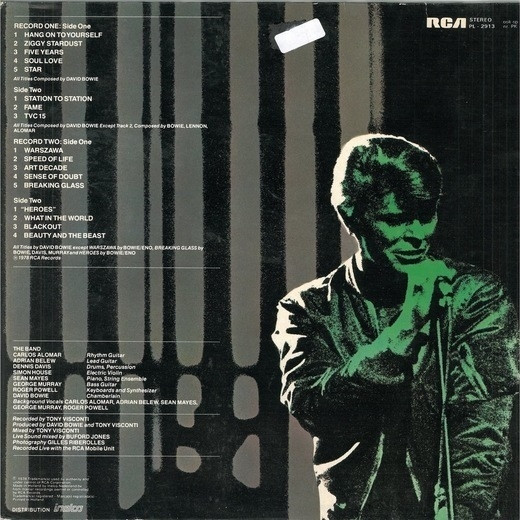David Bowie - Stage (2 LP, yellow vinyl)