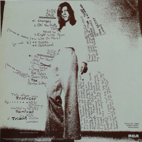 David Bowie - Hunky Dory