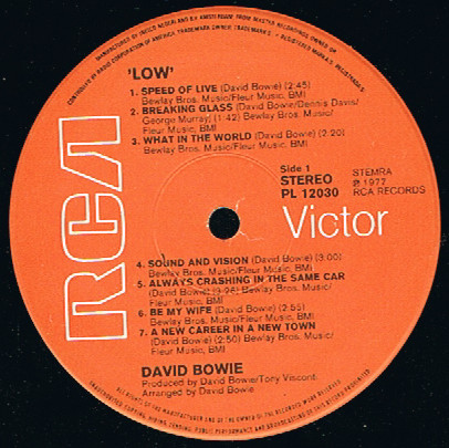 David Bowie - Low