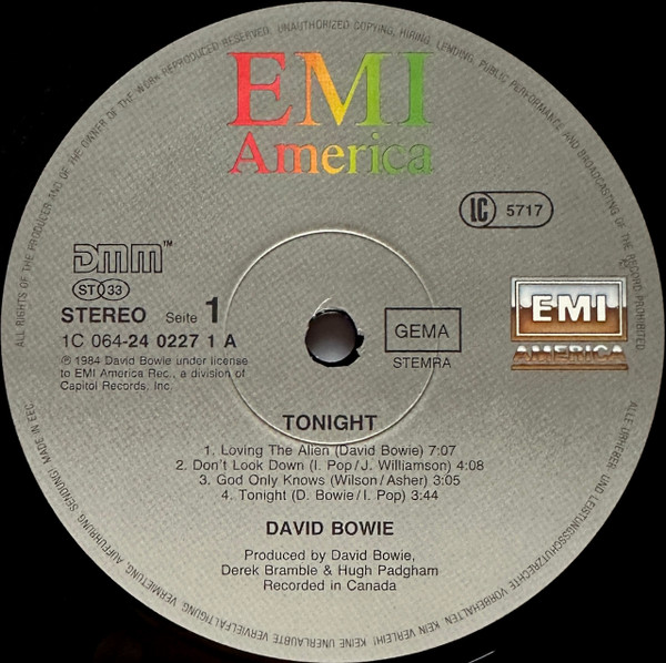 David Bowie - Tonight