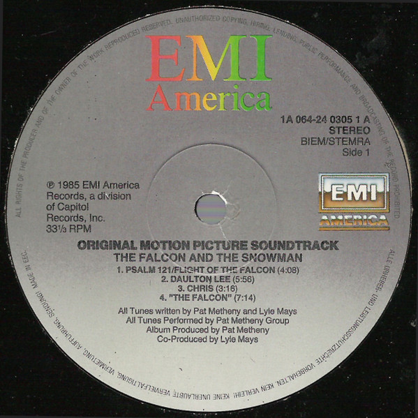 Pat Metheny Group (with David Bowie) - OST The Falcon and the Snowman