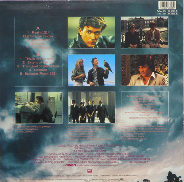 Pat Metheny Group (with David Bowie) - OST The Falcon and the Snowman