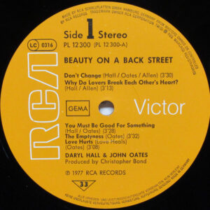 Daryl Hall and John Oates - Beauty on a Back Street - Afbeelding 2