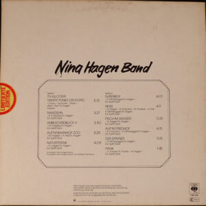 Nina Hagen Band - Nina Hagen Band (ltd edition Picture Disc) - Afbeelding 3