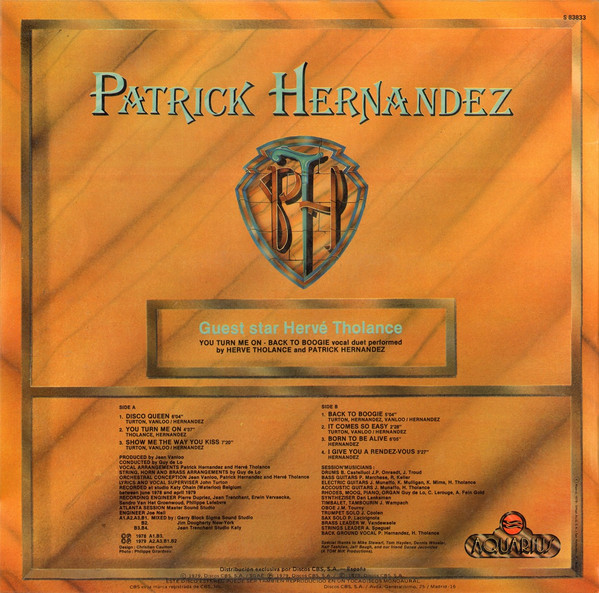 Patrick Hernandez - Born to be Alive = Nacido Para Vivir