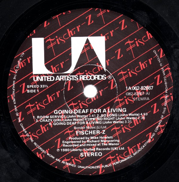 Fisher Z - Going Deaf for a Living