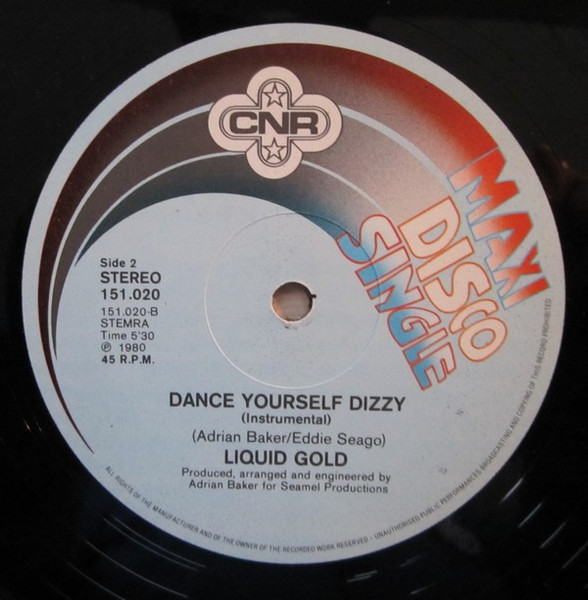 12" | Liquid Gold - Dance Yourself Dizzy