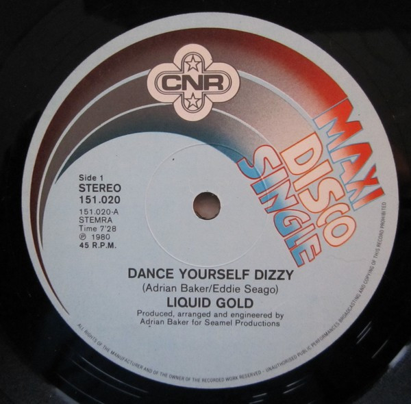 12" | Liquid Gold - Dance Yourself Dizzy