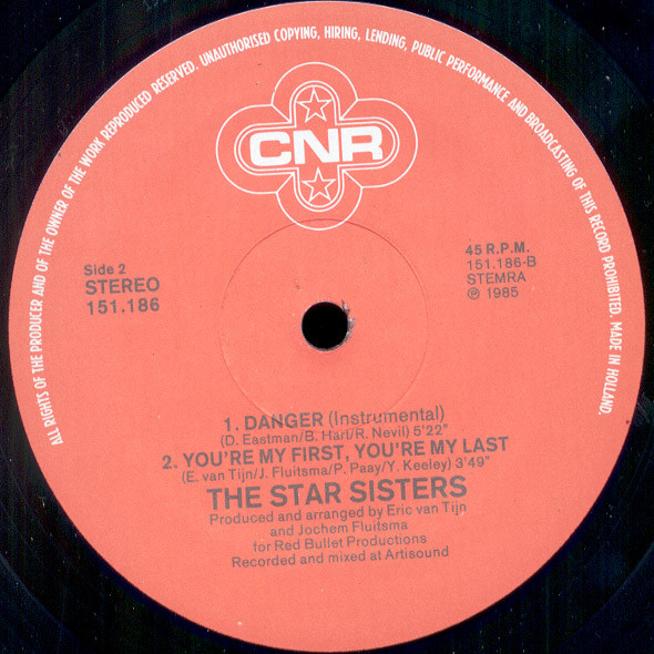 12" | The Star Sisters - Danger