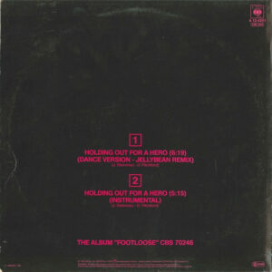 12" | Bonnie Tyler - Holding out for a Hero (Jellybean Remix) - Afbeelding 3