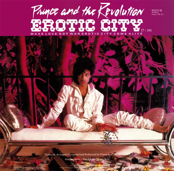 12" | Prince and the Revolution - Let's Go Crazy / Erotic City