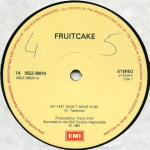 12" | Fruitcake -  My Feet won't Move - Afbeelding 3