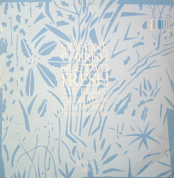 12" | Kool and the Gang - Cherish / Fresh (US remix) / Celebration