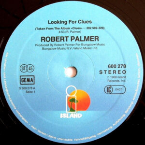12" | Robert Palmer - Looking for Clues / Johnny and Mary - Afbeelding 2