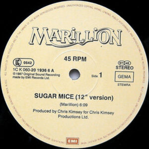12" | Marillion - Sugar Mice - Afbeelding 2