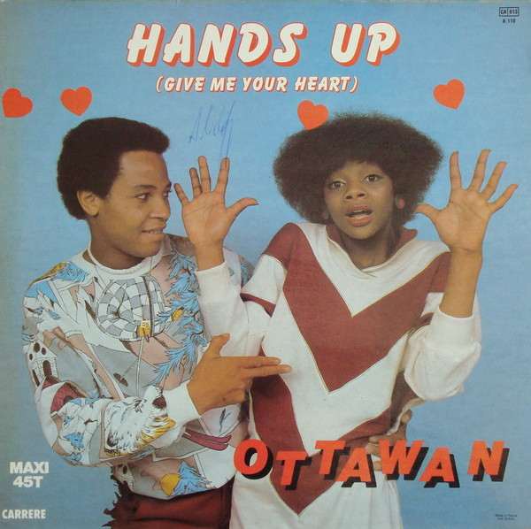 12" | Ottawan - Hands Up (Give me your heart)