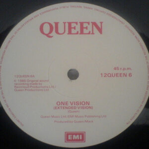 12" | Queen - One Vision (ext. version) - Afbeelding 2